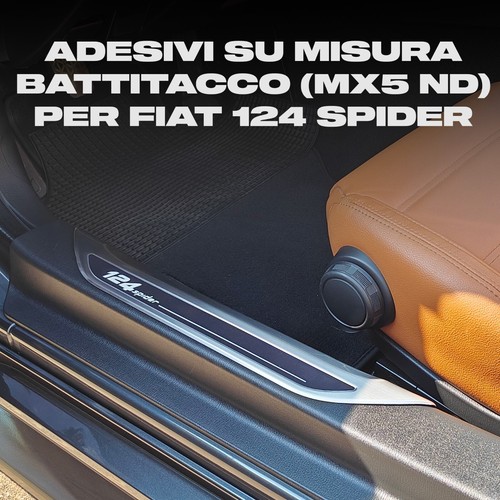 124 spider coppia adesivi - 124,