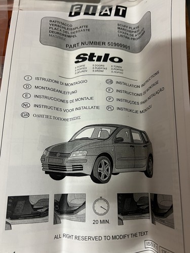 Fiat stilo kit sportivo - fiat,